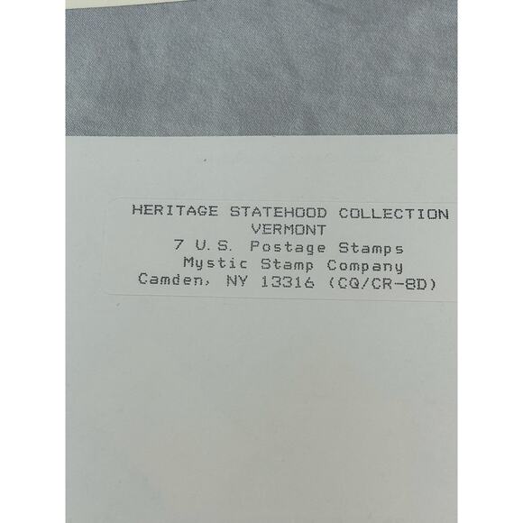 Kentucky Vermont Stamp Album Sheets Stamps Mounts Historical Collections Stamp - Picture 4 of 10